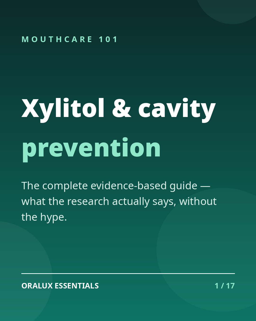 Does Xylitol Prevent Cavities? The Complete Evidence-Based Guide.